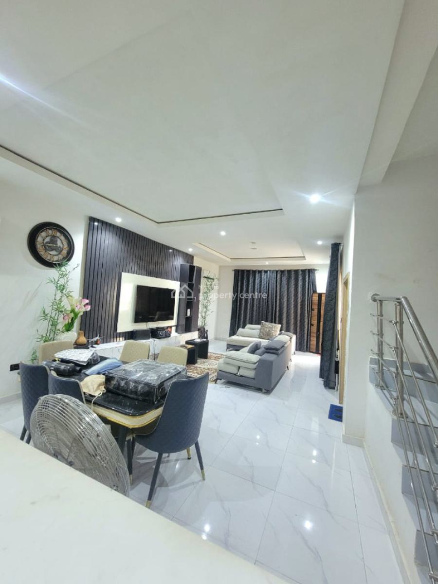 Fully Furnished and Spacious 4 Bedroom Terraced Duplex, Alverton Estate, Sangotedo, Ajah, Lagos, Flat / Apartment for Sale