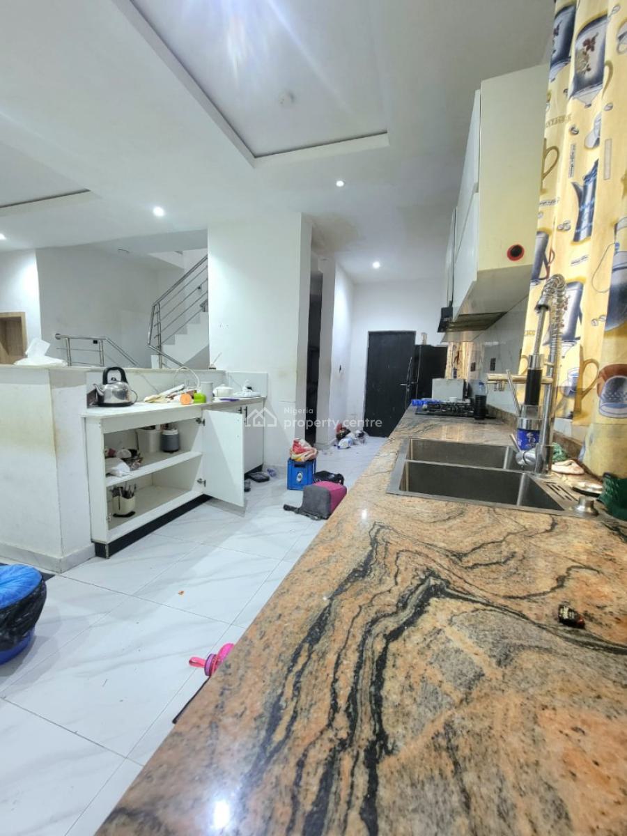Fully Furnished and Spacious 4 Bedroom Terraced Duplex, Alverton Estate, Sangotedo, Ajah, Lagos, Flat / Apartment for Sale