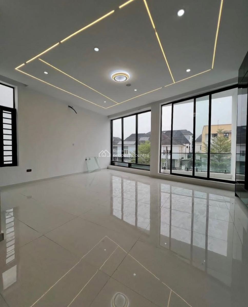 Luxury 5 Bedroom Detached Duplex with Bq & Pool in Secure Estate, Chevron Toll Gate, Lekki, Lagos, Detached Duplex for Sale