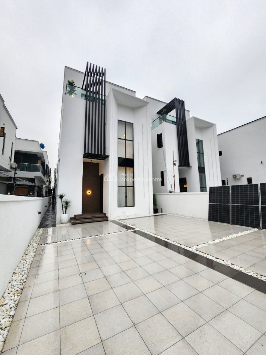 Luxury 5 Bedroom Detached Duplex with Bq & Pool in a Secured Estate, Chevron Toll Gate, Orchid Road, Lekki, Lagos, Detached Duplex for Sale