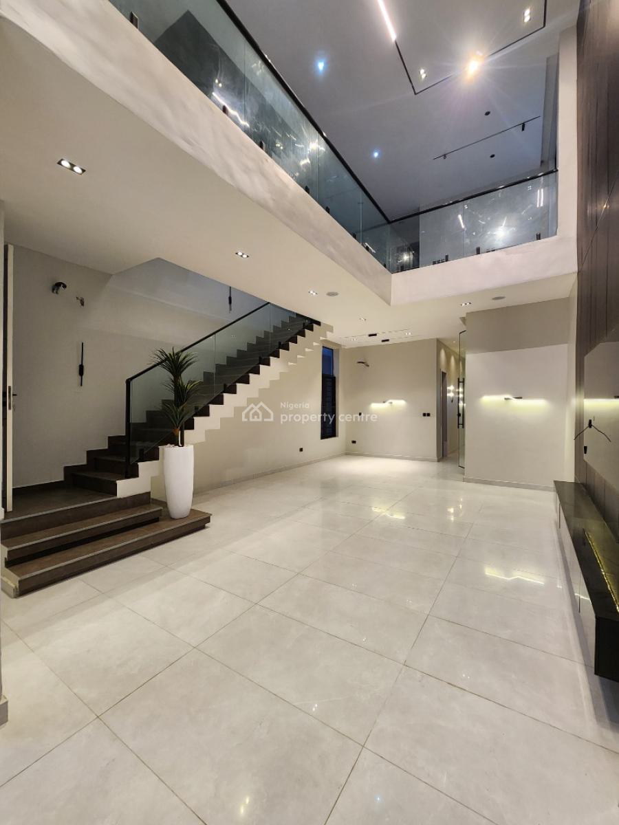 Luxury 5 Bedroom Detached Duplex with Bq & Pool in a Secured Estate, Chevron Toll Gate, Orchid Road, Lekki, Lagos, Detached Duplex for Sale