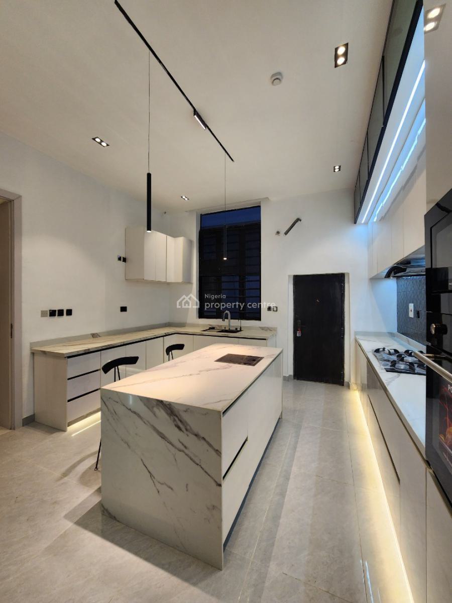 Luxury 5 Bedroom Detached Duplex with Bq & Pool in a Secured Estate, Chevron Toll Gate, Orchid Road, Lekki, Lagos, Detached Duplex for Sale