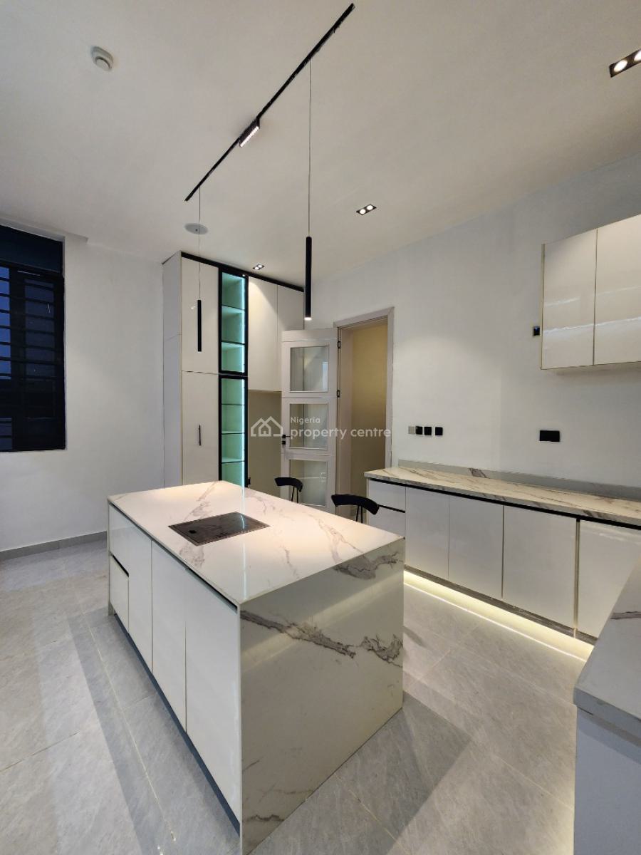 Luxury 5 Bedroom Detached Duplex with Bq & Pool in a Secured Estate, Chevron Toll Gate, Orchid Road, Lekki, Lagos, Detached Duplex for Sale