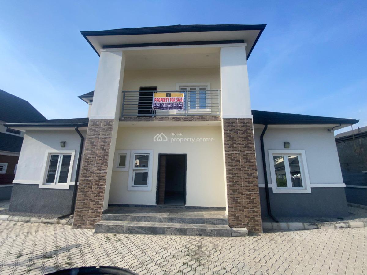 Newly Built Four Bedroom Penthouse Duplex and Two(2) Rooms Bq, Cluster, River Park Estate Airport Road, Lugbe District, Abuja, Detached Duplex for Sale