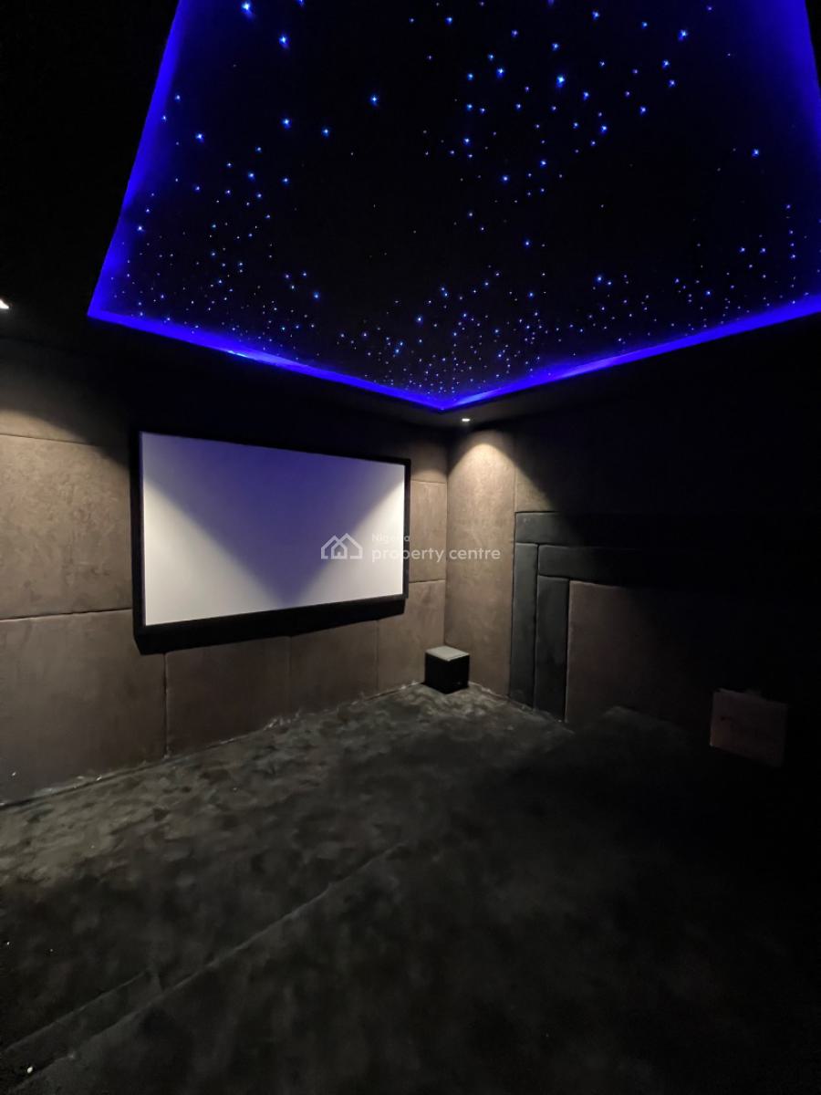 Elegantly Built 5 Bedroom Fully Detached Home with Cinema, Bq, Lekki Phase 1, Lekki, Lagos, Detached Duplex for Sale