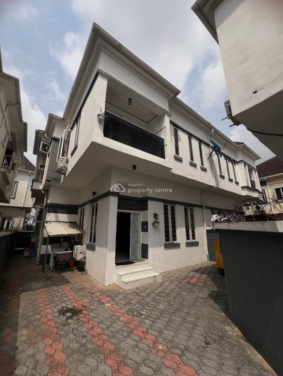 Furnished 4 Bedroom Semi Detached Duplex with Bq & Solar Inverter, Ikota, Lekki, Lagos, Semi-detached Duplex for Rent