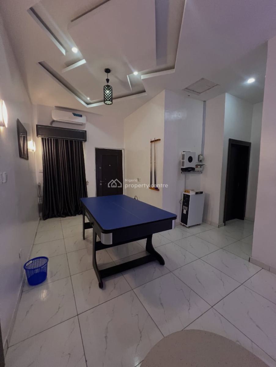 Furnished 4 Bedroom Semi Detached Duplex with Bq & Solar Inverter, Ikota, Lekki, Lagos, Semi-detached Duplex for Rent