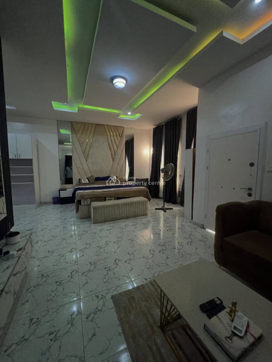 Furnished 4 Bedroom Semi Detached Duplex with Bq & Solar Inverter, Ikota, Lekki, Lagos, Semi-detached Duplex for Rent