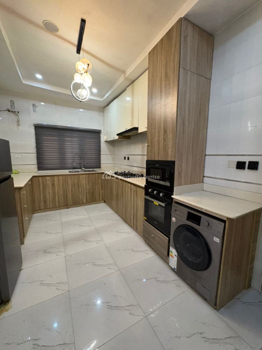 4 Bedroom Semi Detached Duplex with Bq and Inverter., Chevron, Lekki, Lagos, Semi-detached Duplex for Rent