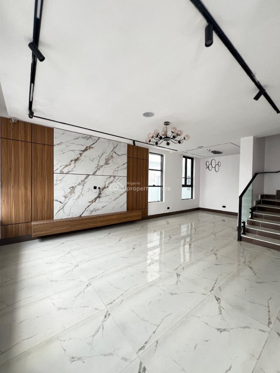 Elegantly Built 5 Bedroom Fully Detached Home with Cinema and Bq, Lekki Phase 1, Lekki, Lagos, Detached Duplex for Sale