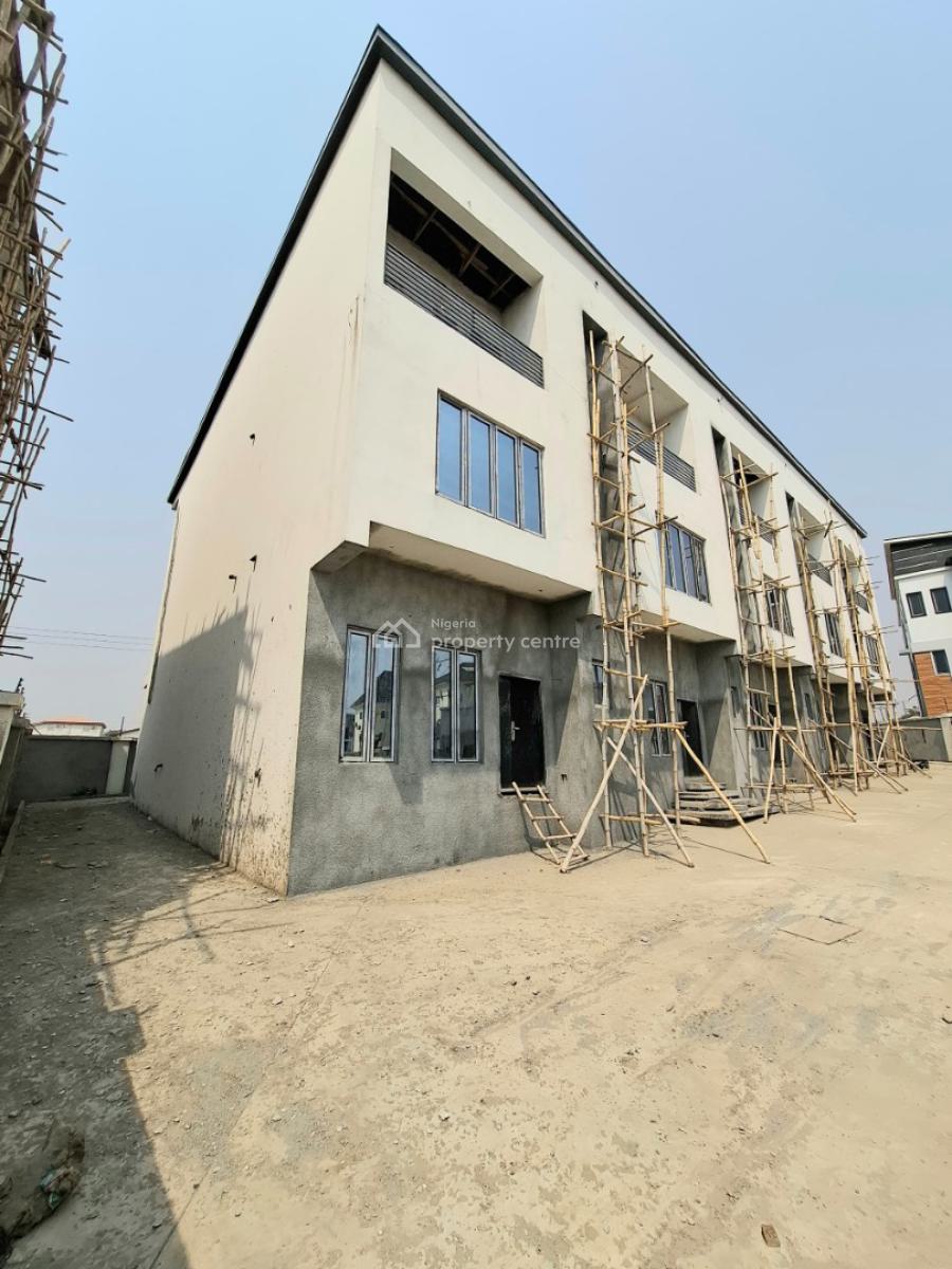 Newly Built 4 Bedroom Terrace Duplex, Jahi, Jahi, Abuja, Terraced Duplex for Rent