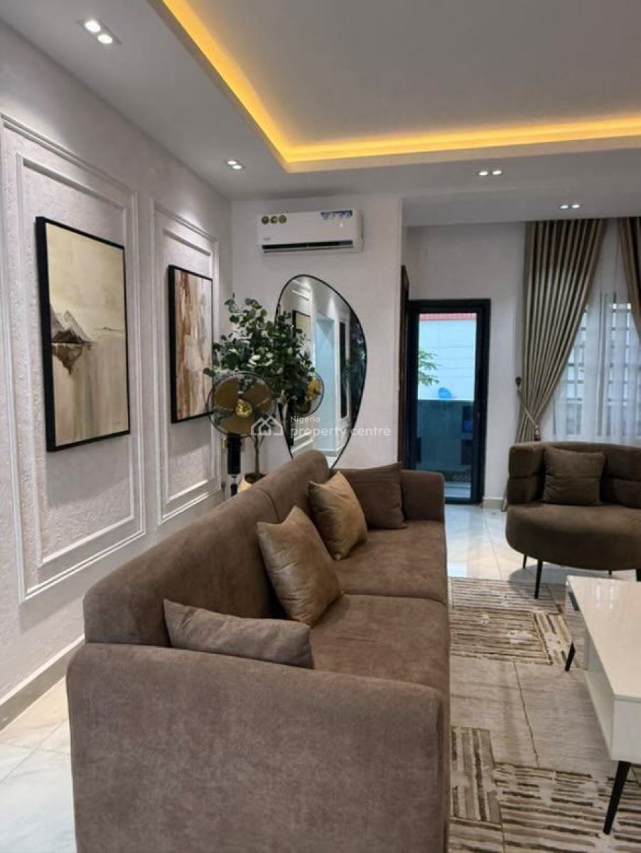 Luxury 1 Bedrooms Semi-detached Duplex with a Private Cinema, Snooker, Lekki Phase 1, Lekki, Lagos, Semi-detached Duplex Short Let
