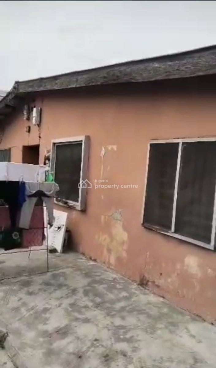 Bungalow  House on Full Plot of Land at Ad, Surulere, Lagos, Block of Flats for Sale