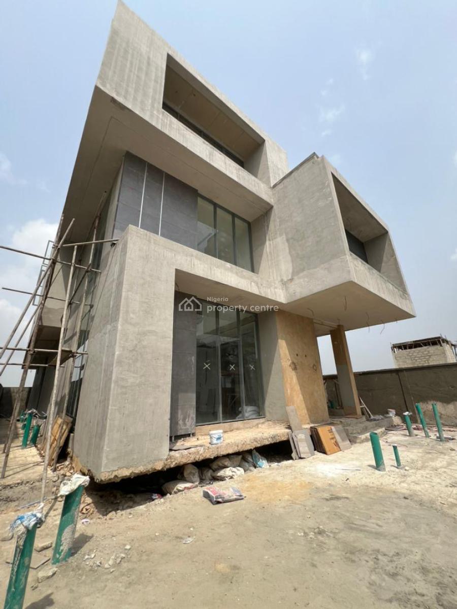 Offplan 5 Bedroom Detached Duplex with 2bqs, Pool in a Secure Estate, Ikoyi, Lagos, Detached Duplex for Sale