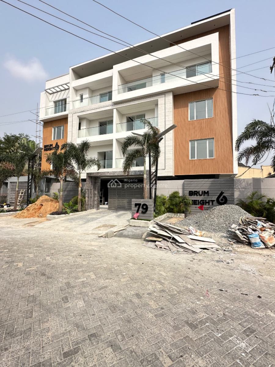 Spacious 2 Bedroom Apartment with Gym and Elevator, Lekki Phase 1, Lekki Phase 1, Lekki, Lagos, Block of Flats for Sale