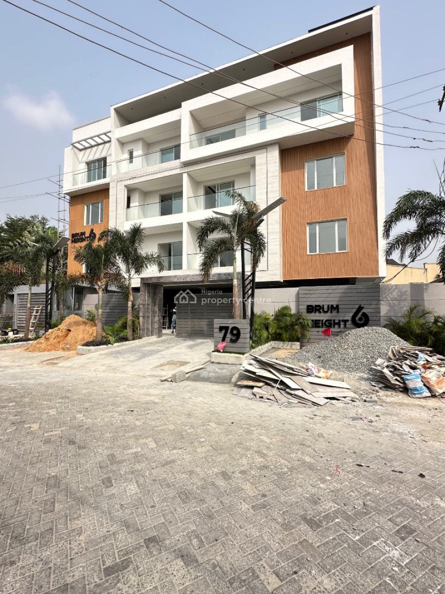 Spacious 2 Bedroom Apartment with Gym and Elevator, Lekki Phase 1, Lekki Phase 1, Lekki, Lagos, Block of Flats for Sale