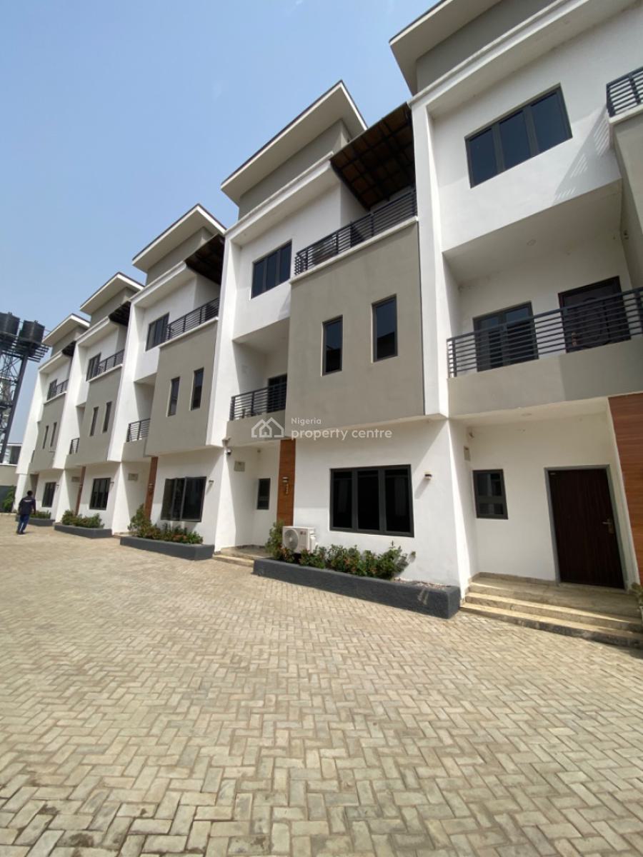 Newly Built 4bedroom Terrace Duplex, Serene, Jahi, Abuja, Terraced Duplex for Sale