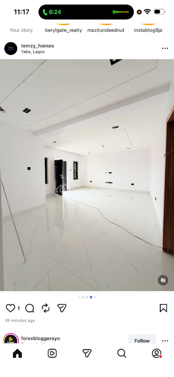 Fantastic Built 3 Bedroom Apartments with a Room Bq, Yaba, Lagos, Flat / Apartment for Sale