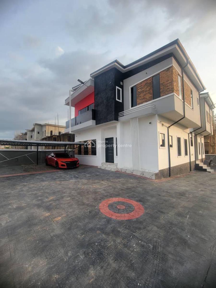 Fully Finished 5-bedroom Fully Detached Duplex with Bq, Wuye, Abuja, Terraced Duplex for Sale