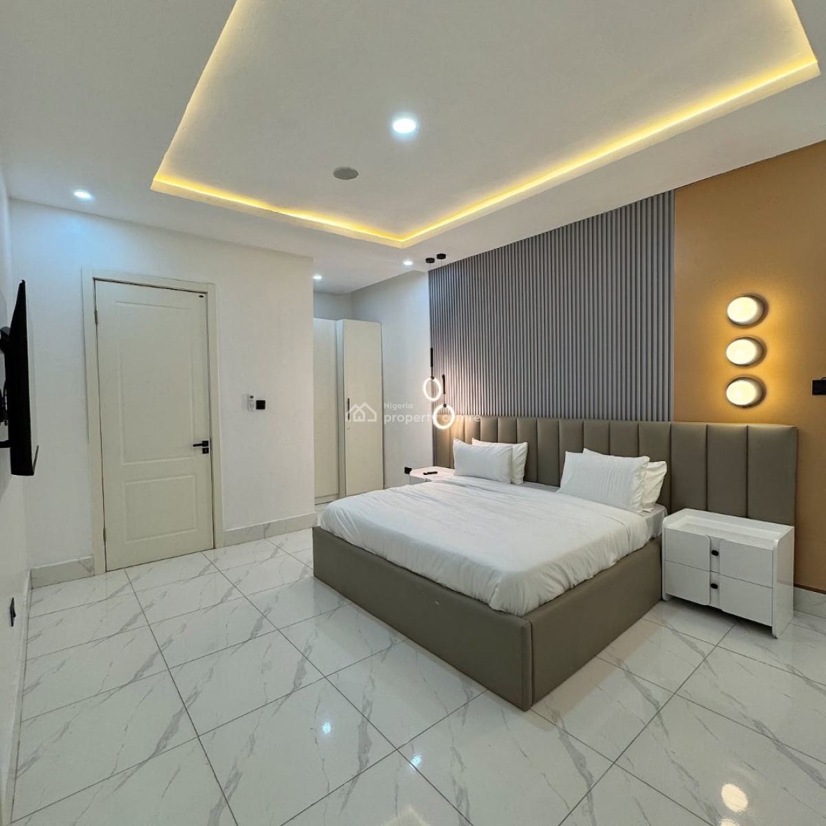 Short-spot Prime Lite 6 Bedroom Duplex Apartment, Bela Vista Estate, Freedom Way, Lekki Phase 1, Lekki, Lagos, Flat / Apartment Short Let