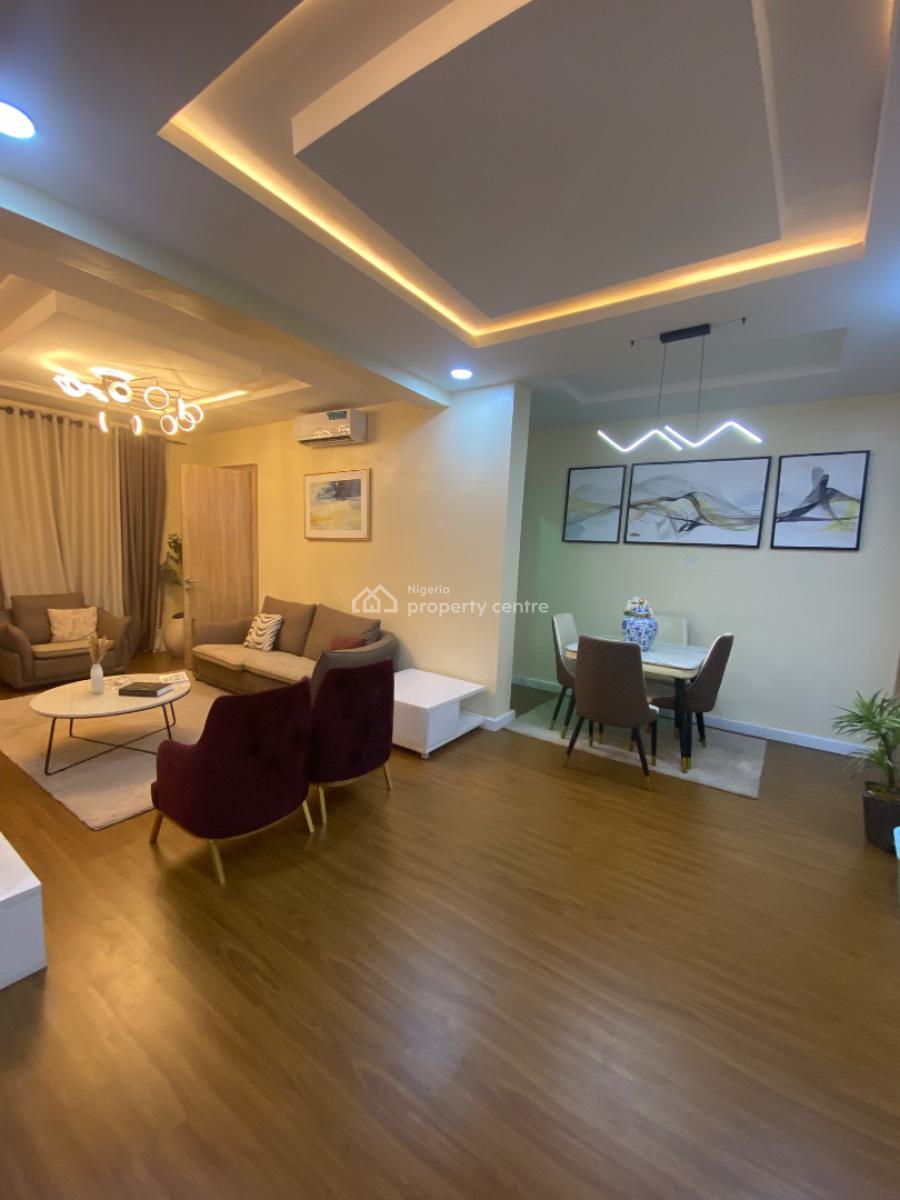 Fully Furnished and Serviced 3 Bedroom Flat with Bq, Onigbongbo, Maryland, Lagos, Flat / Apartment for Rent