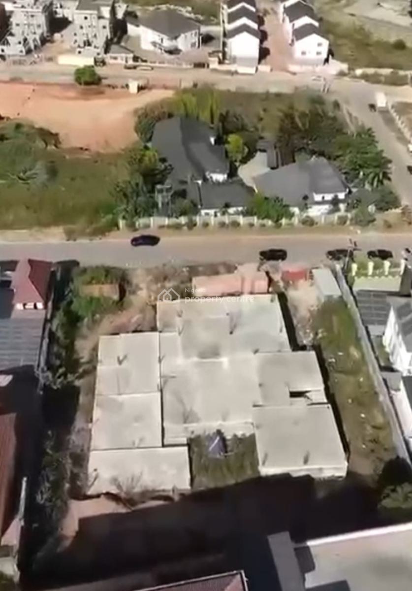 2200 Square Meters Land with Structure in a Very Luxurious.evironment, Asokoro Main, Asokoro District, Abuja, Land for Sale