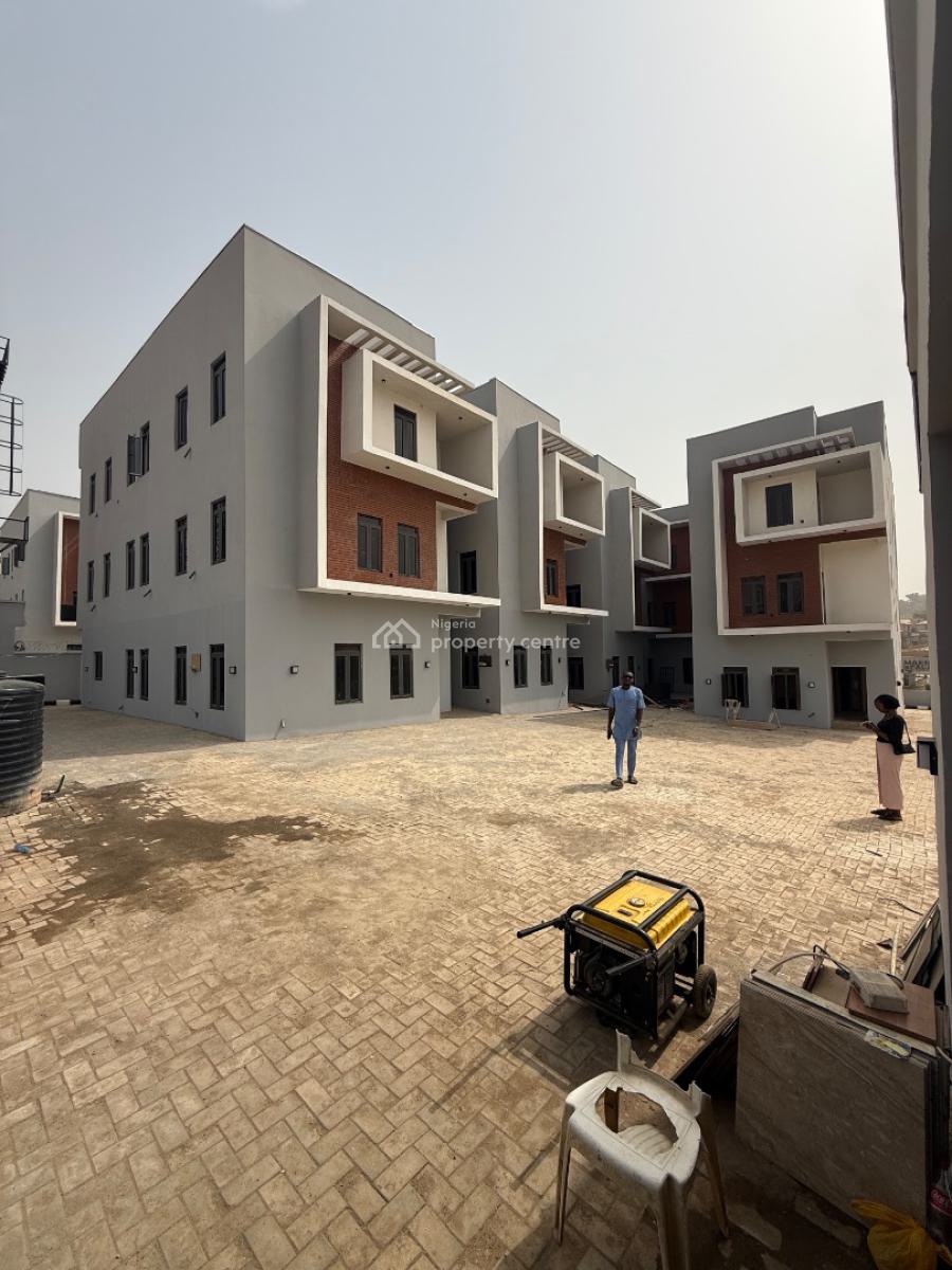 Brand New 4 Bedroom Terrace with a Bq @ Mabushi By Capital Hub on a Ta, Mabushi, Mabushi, Abuja, Terraced Duplex for Rent
