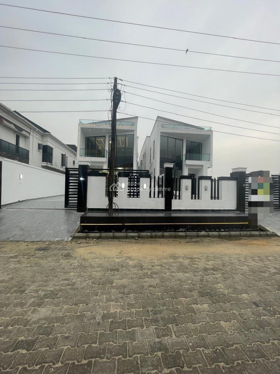 Premium 5 Bedroom Fully Detached Duplex with  Bq., Chevron Tollgate, Lekki, Lagos, Detached Duplex for Sale