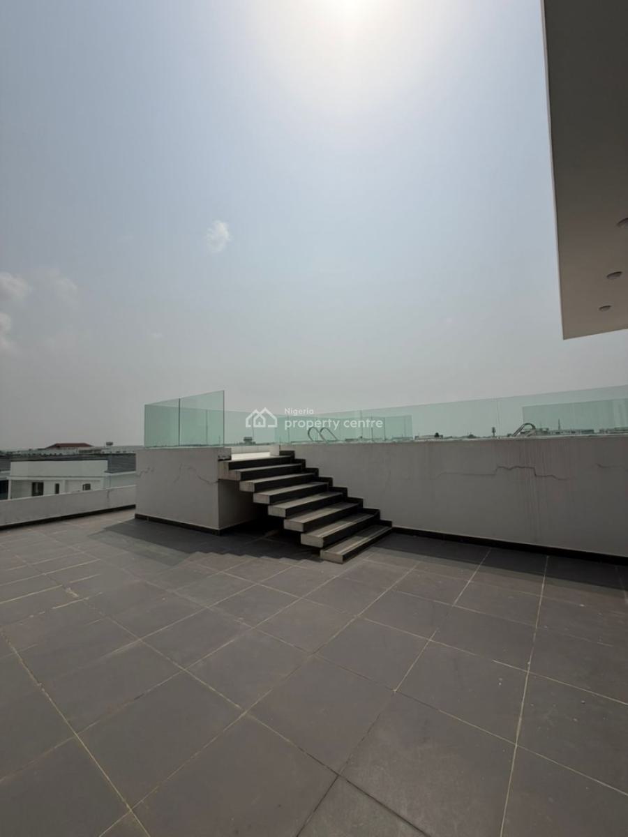 Brand New 5 Bedroom Penthouse with a Rooftop Swimming Pool, Elevator, Cinema, Salem,nicon Town., Ikate, Lekki, Lagos, House for Sale