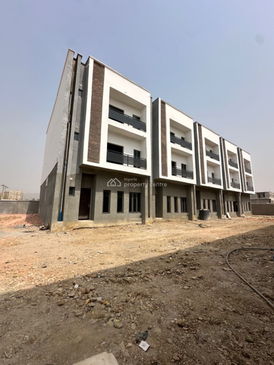Brand New 4 Bedroom Duplex & Bq, By Gilmor, Jahi, Abuja, Terraced Duplex for Sale