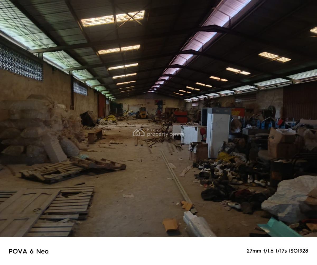 1500 Sqm Warehouse on 5000 Sqm Plot, Sangotedo, Ajah, Lagos, Warehouse for Rent