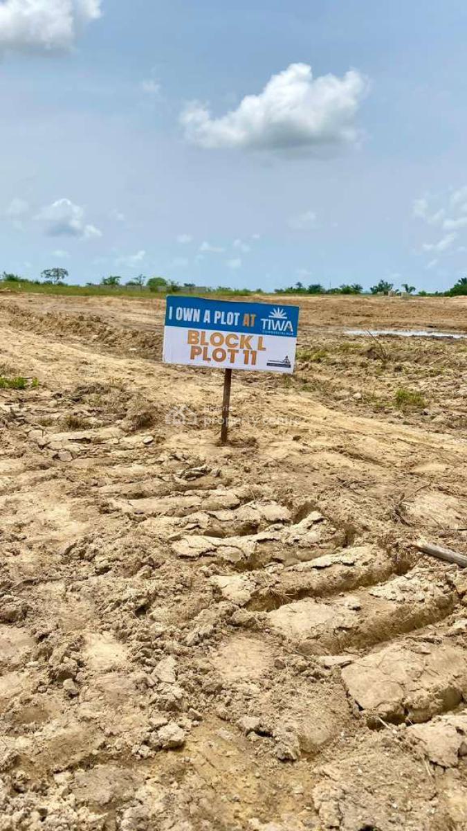 Tiwa Commercial Hub, Aiyetoro Directly Facing The Expressway Inside a Commercial Estate, Ibeju Lekki, Lagos, Commercial Land for Sale