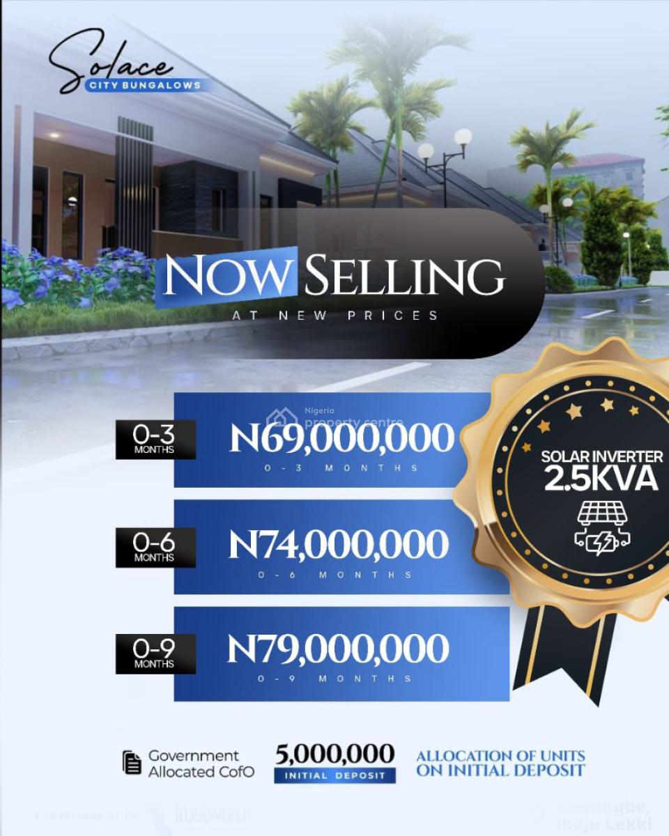 Luxury Bungalow, Ibeju Lekki, Lagos, Detached Bungalow for Sale