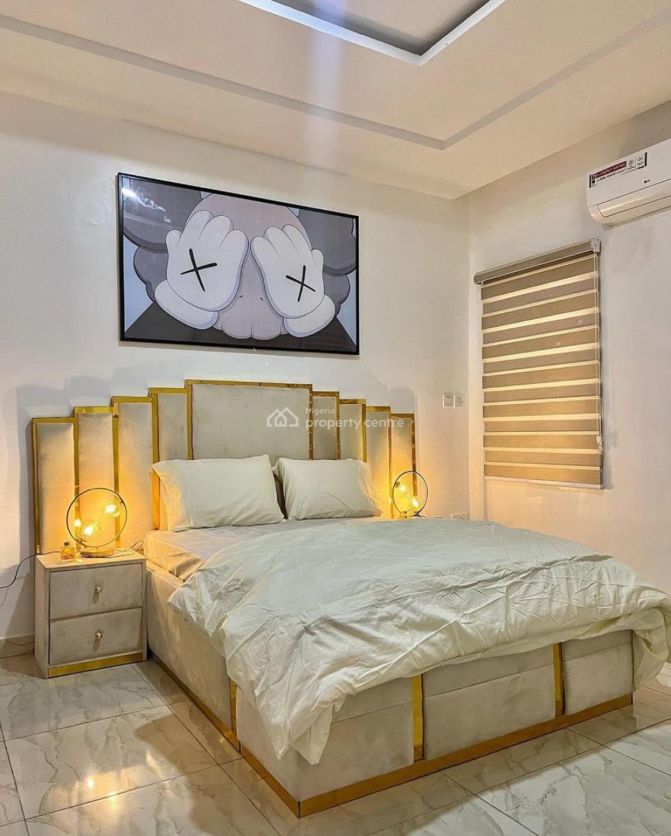 Short-spot Gold Prime 4 Bedroom Duplex Apartment, Gbangbala Street, Ikate, Lekki, Lagos, Flat / Apartment Short Let