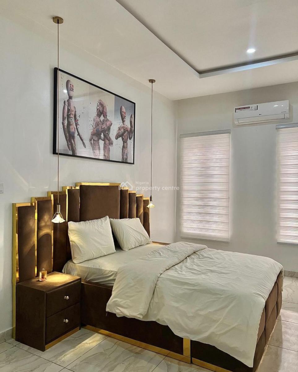 Short-spot Lavender 4 Bedroom Duplex Apartment, Gbangbala Street, Ikate, Lekki, Lagos, Flat / Apartment Short Let