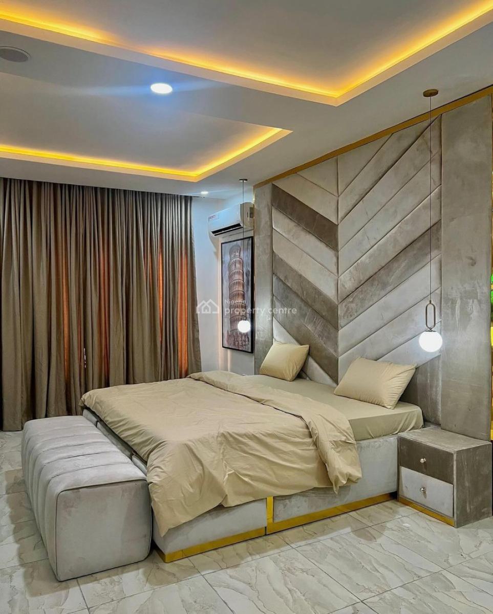 Short-spot Lavender 4 Bedroom Duplex Apartment, Gbangbala Street, Ikate, Lekki, Lagos, Flat / Apartment Short Let