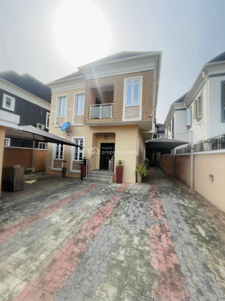 Exquisite and Spacious 4 Bedroom Semi Detached Duplex with Bq, Chevron Drive, Lekki, Lagos, Semi-detached Duplex for Rent