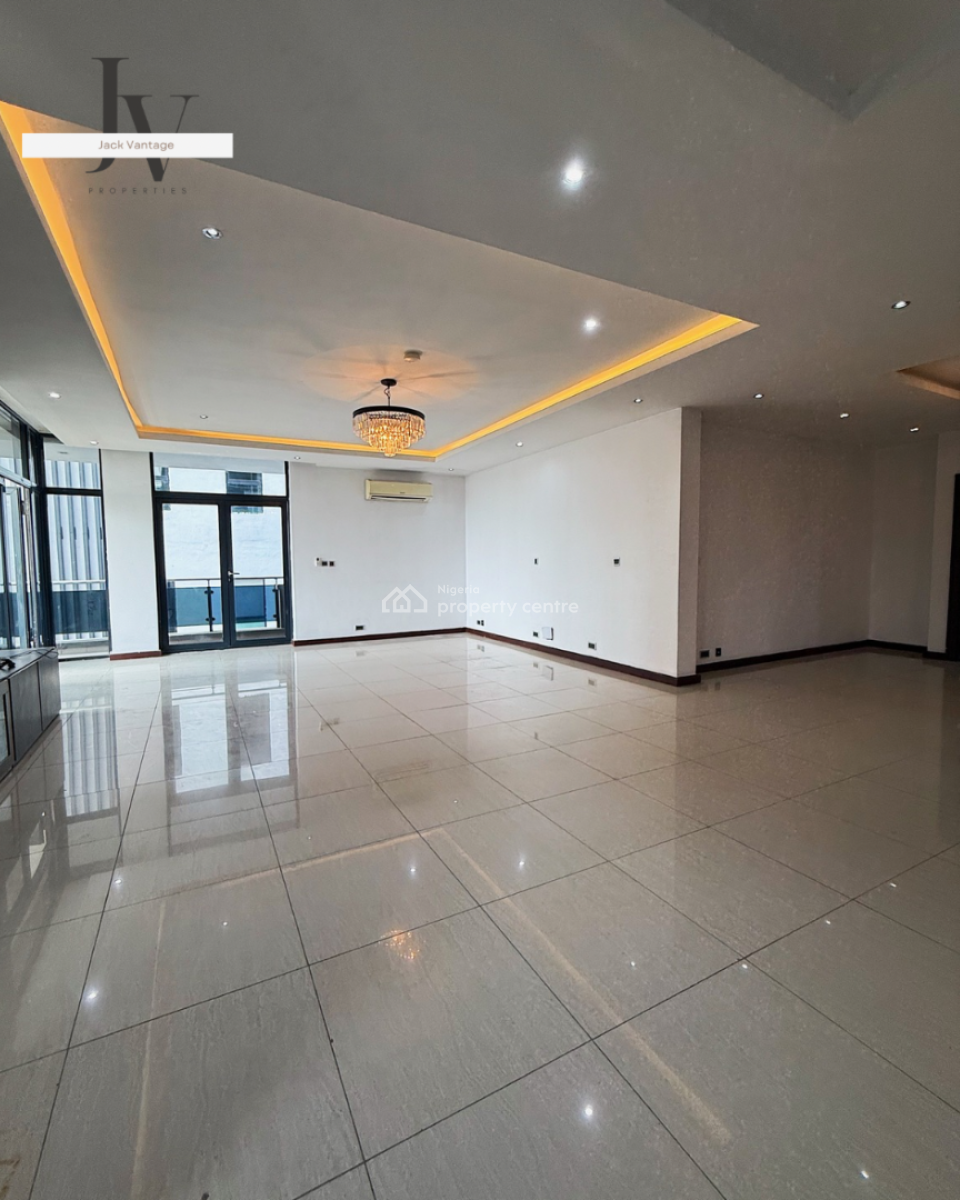 Fully Serviced 3-bedroom Apartment with Study & Maids Room, Old Ikoyi, Ikoyi, Lagos, Flat / Apartment for Rent