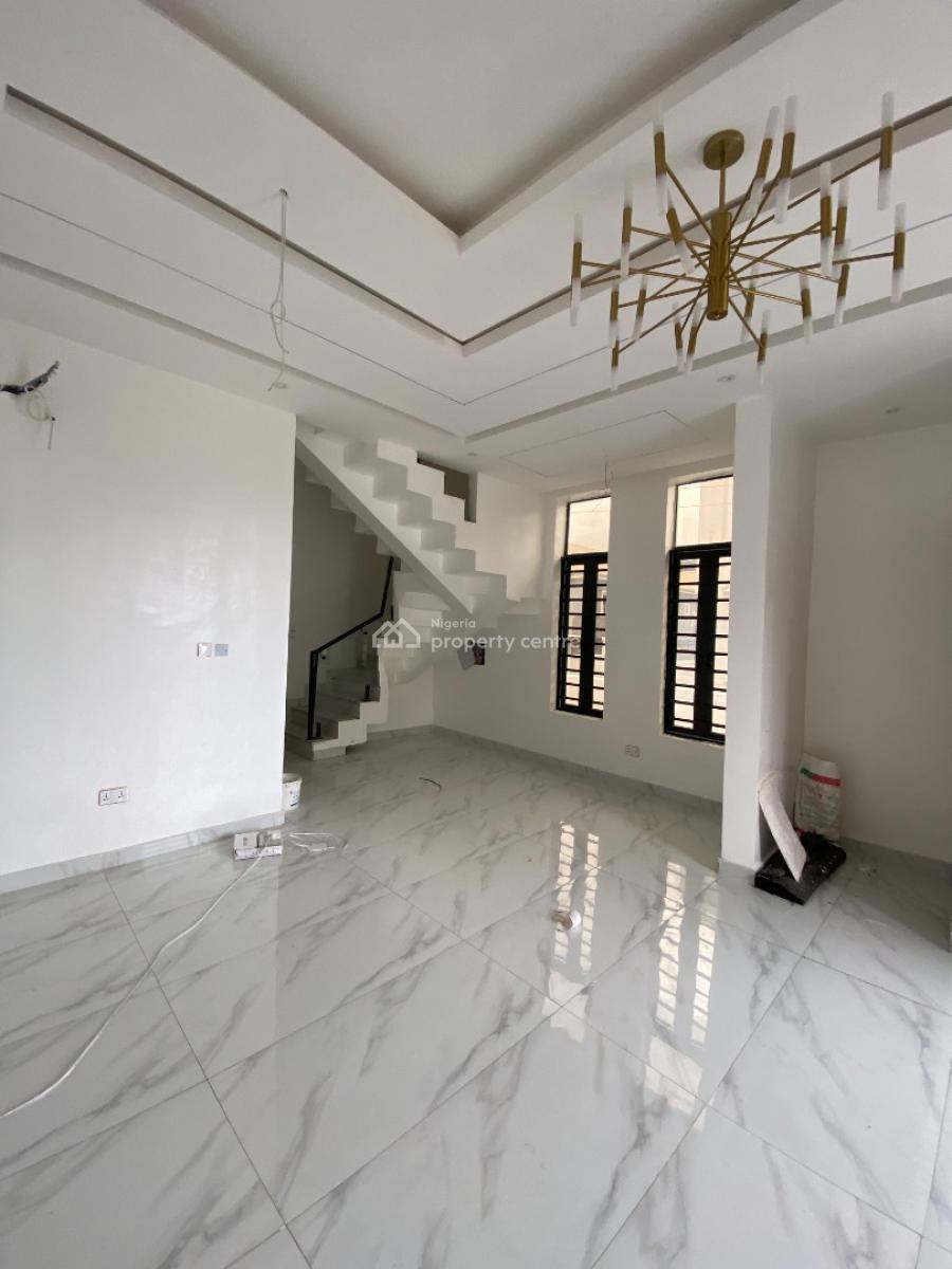 Newly Built Fully Detached 4 Bedroom Duplex Comes with Bq, By Blenco Supermarket Before Shop Rite, Sangotedo, Ajah, Lagos, Detached Duplex for Sale