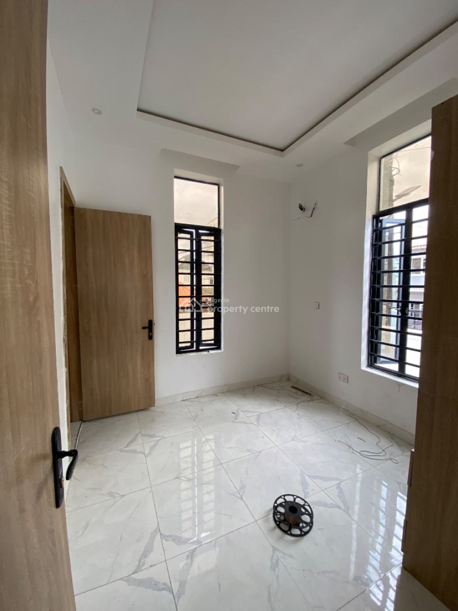 Newly Built 4bedoom Semi Detached  with Bq, Gated Estate By Blenco Supermarket, Sangotedo, Ajah, Lagos, Semi-detached Duplex for Sale