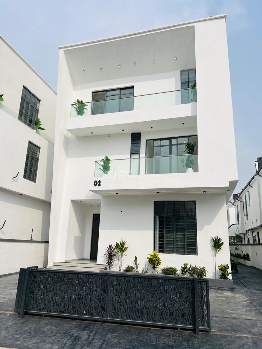 Luxury 6 Bedroom Fully Detached Duplex with a Swimming Pool, Chevron, Lekki, Lagos, Detached Duplex for Sale