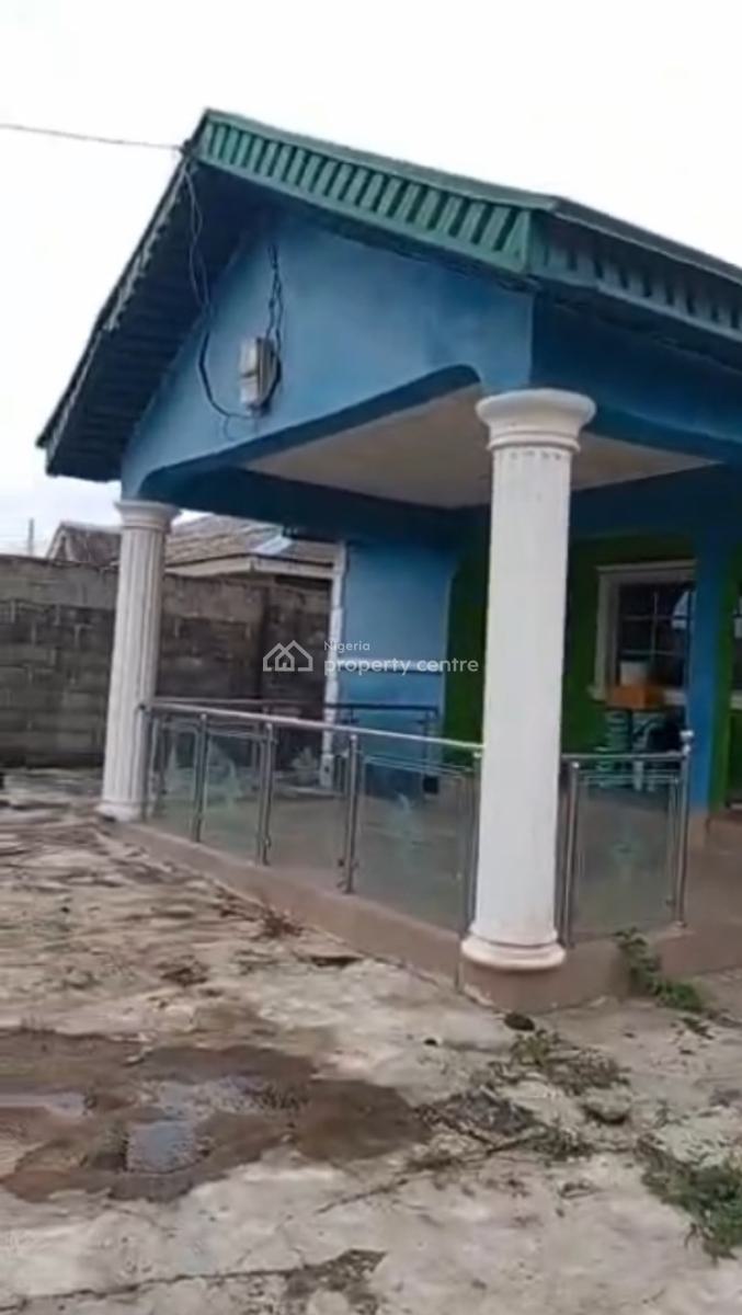 Standard 2 Bedroom Bungalow Set Back., Unity Bus Stop, Igbogbo, Ikorodu, Lagos, Detached Bungalow for Sale