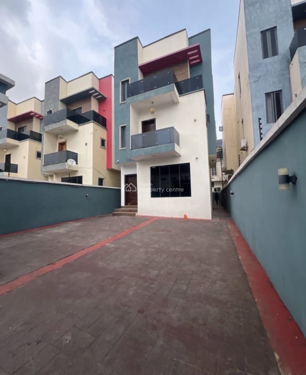 Self Service 5bedroom Fully Detached Duplex with Bq Fitted Kitchen, Ikota, Lekki, Lagos, Detached Duplex for Rent