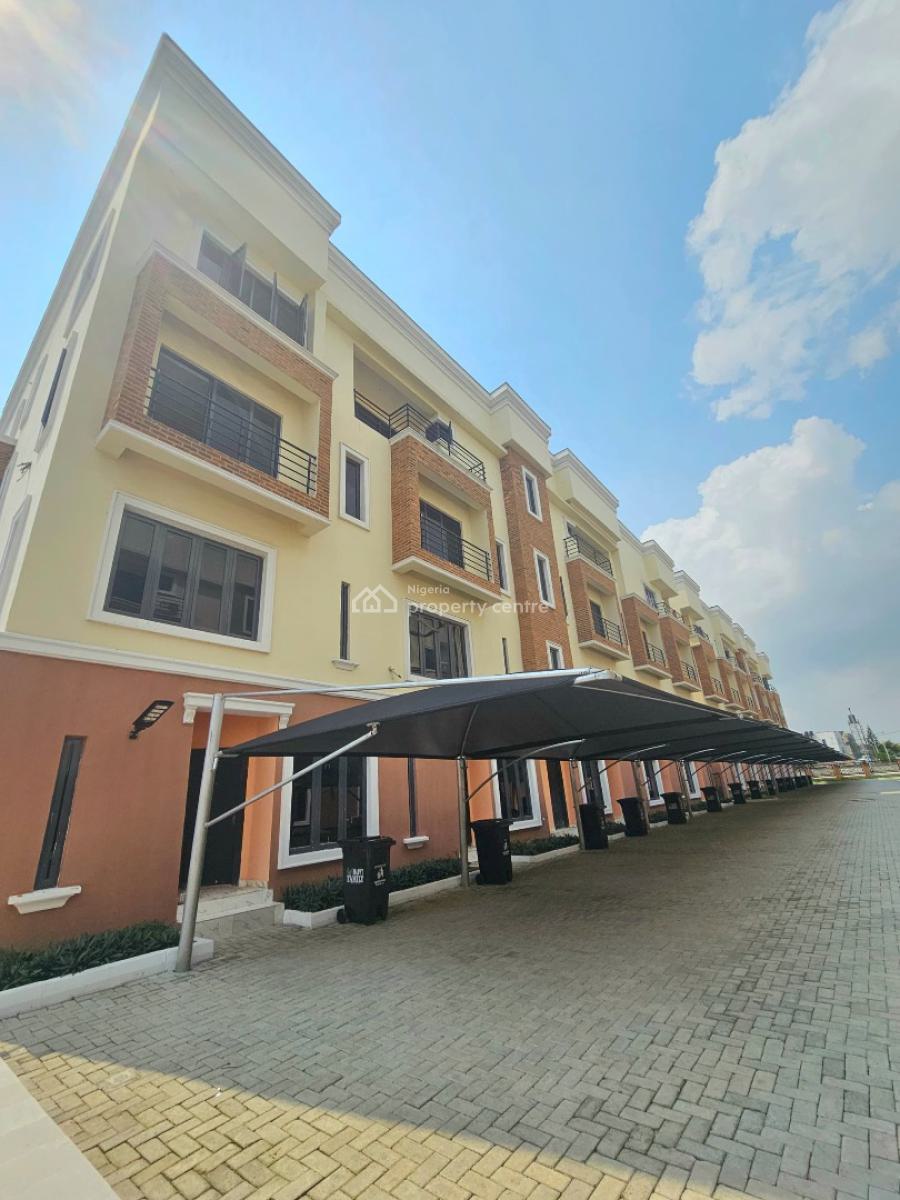 4 Bedroom Triplex with Bq, Hakeem Dickson Elf, Lekki, Lagos, Terraced Duplex for Rent