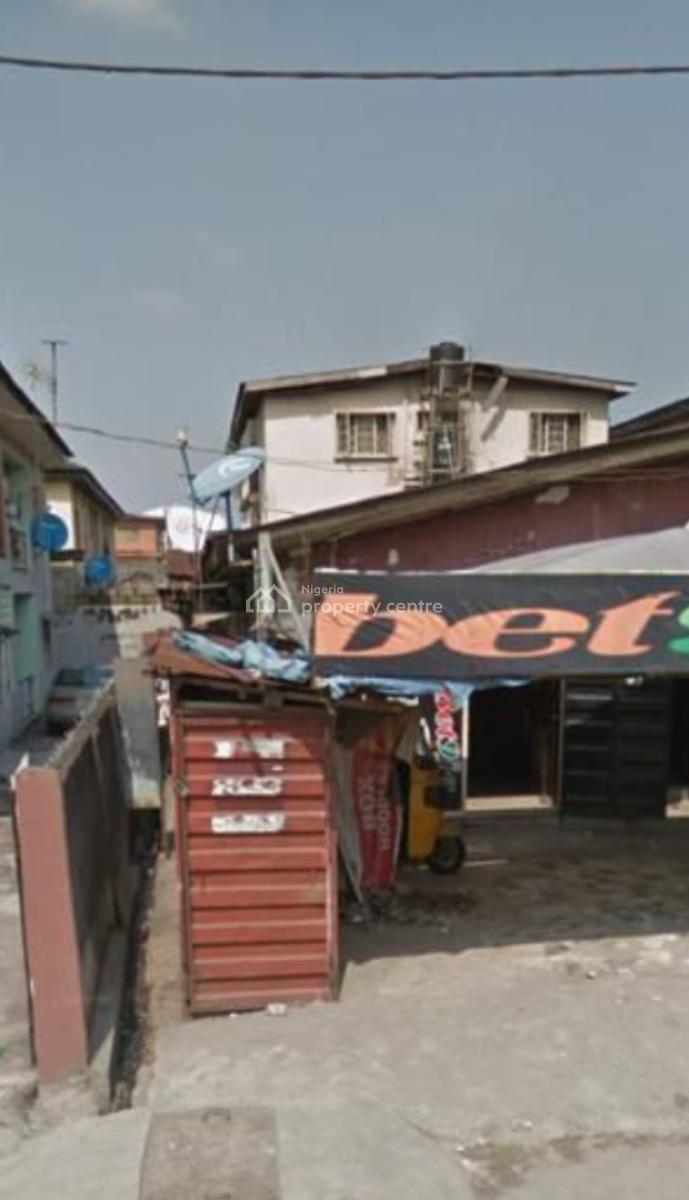 Bungalow on a Plot of Land Facing The Road.  Very Much Suitable, Adetola Road, Aguda, Surulere, Lagos, Mixed-use Land for Sale