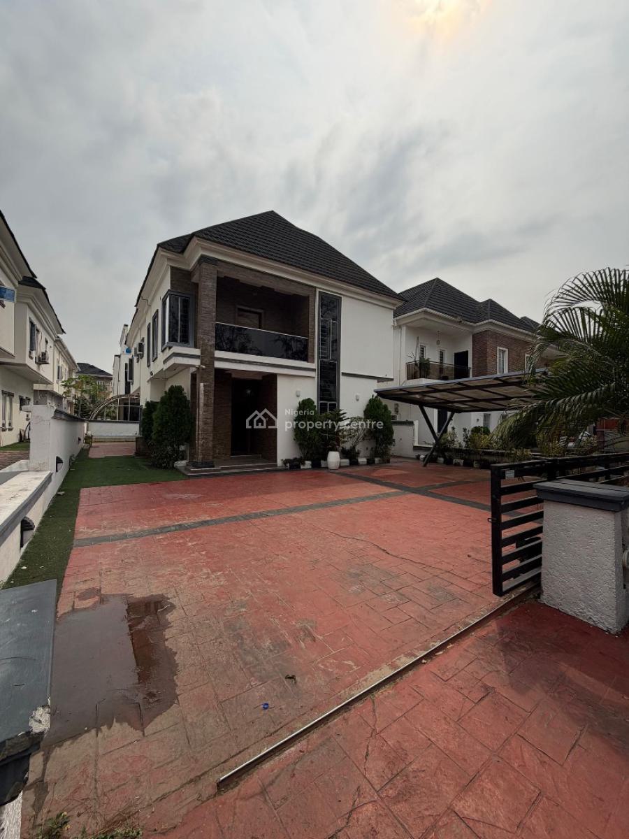 Standard 5 Bedrooms Detached Duplex with Bq, Megamound Estate, Ikota, Lekki, Lagos, Detached Duplex for Rent