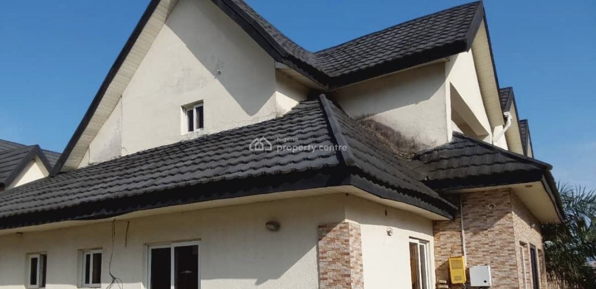 Buy and Renovate Spacious 4 Bedroom Semi Detached Duplex, Sangotedo, Ajah, Lagos, Semi-detached Duplex for Sale