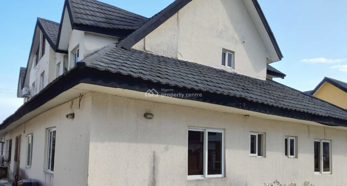 Buy and Renovate Spacious 4 Bedroom Semi Detached Duplex, Sangotedo, Ajah, Lagos, Semi-detached Duplex for Sale