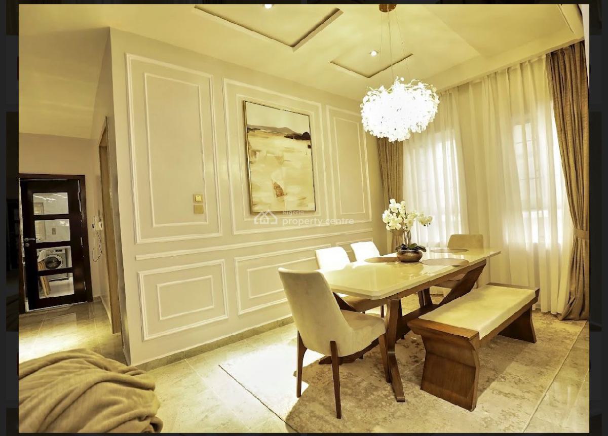 Fully Serviced and Furnished 4 Bedrooms Semi Detached with Bq and Pool, Osapa London/pinnock Beach, Lekki, Lagos, Semi-detached Duplex for Rent