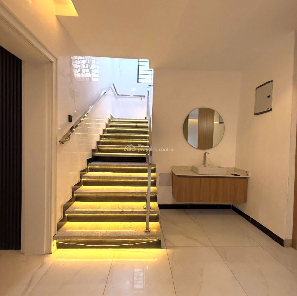 Luxury 6 Bedroom Detached Duplex, Guzape District, Abuja, Detached Duplex for Sale